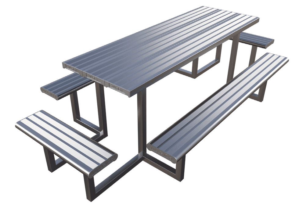 Picnic Tables - Aluminium Materials